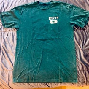 Brixton T-shirt green Sz medium